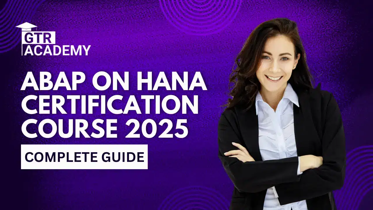 ABAP on HANA Certification