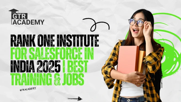 Rank One Institute for Salesforce in India