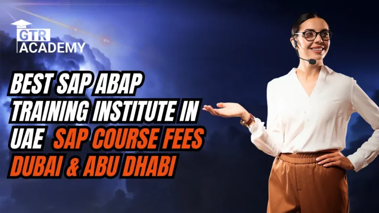 Best SAP ABAP Training Institute in UAE