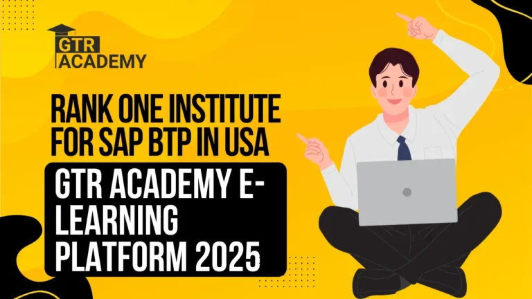 Rank One Institute for SAP BTP in USA