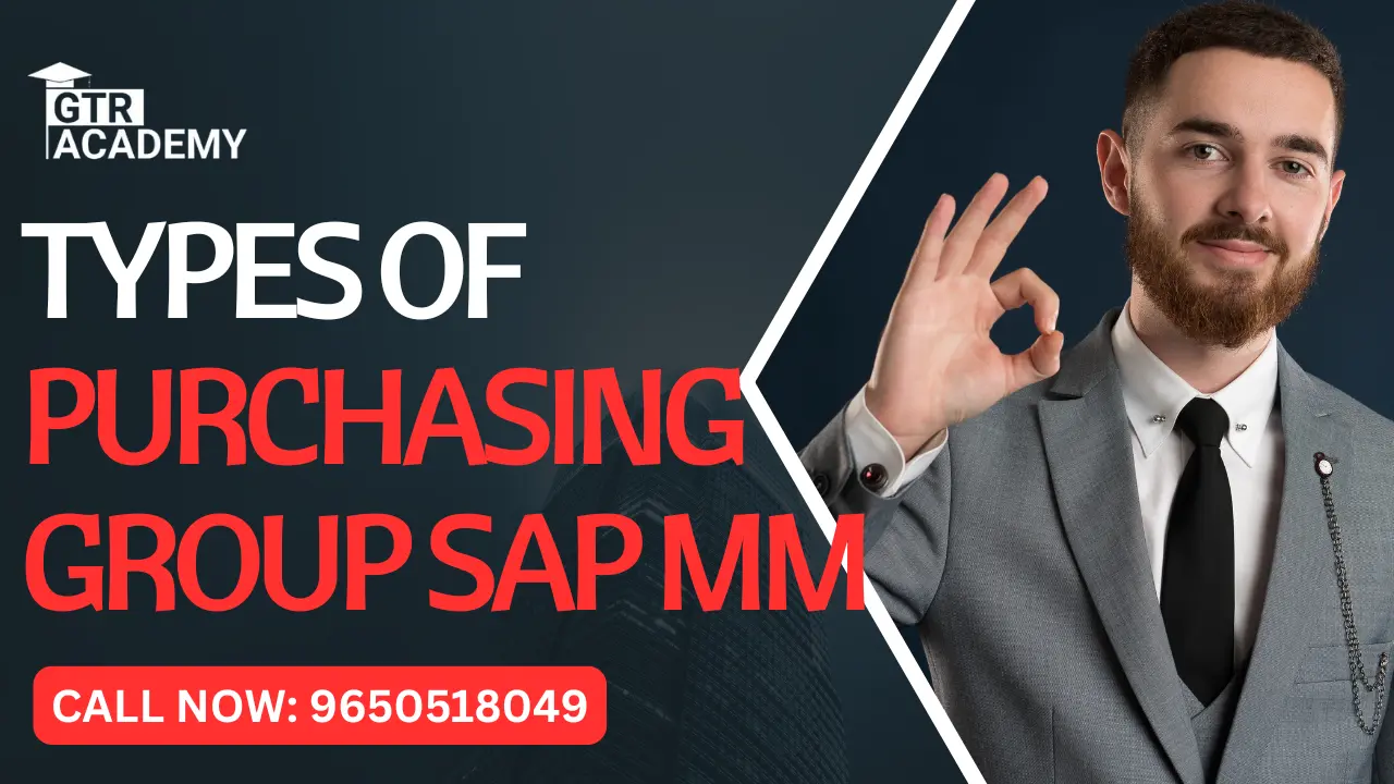Types of Purchasing Group in SAP MM – A Complete Beginner’s Guide (2025) 1 Types of Purchasing Group in SAP MM