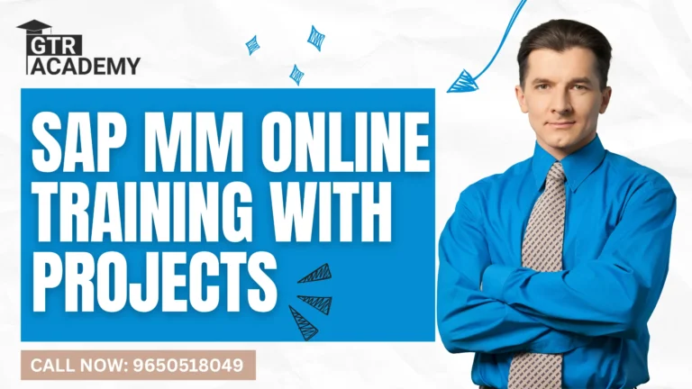 SAP MM Online Training Projects