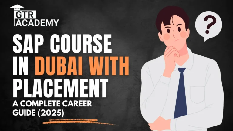 SAP Course in Dubai with Placement