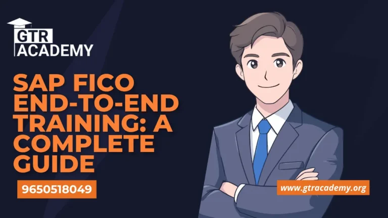 SAP FICO End-to-End Training