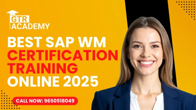 Best SAP WM Certification Training Online 2025 12 SAP WM Certification Training Online