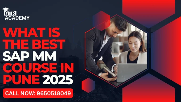 What is the Best SAP MM Class in Pune