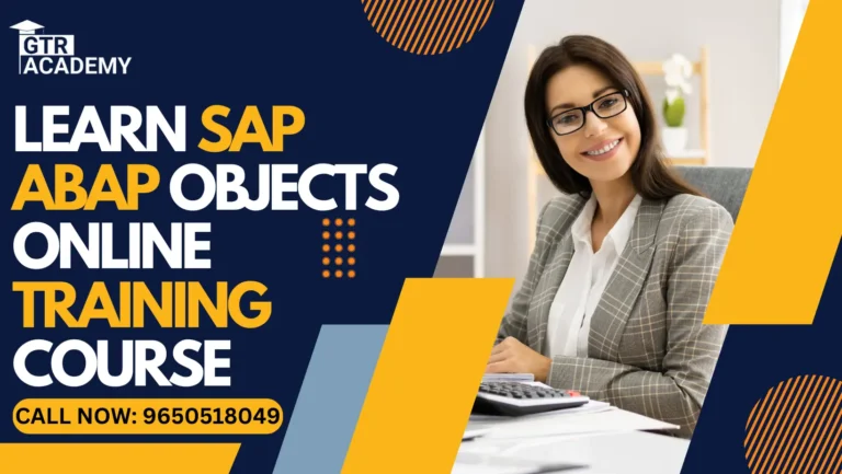 Learn SAP ABAP Objects Online Training Course