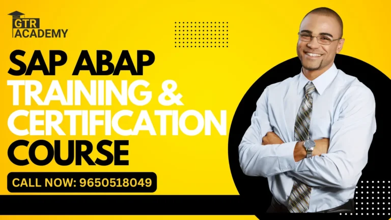 SAP ABAP Training & Certification Course