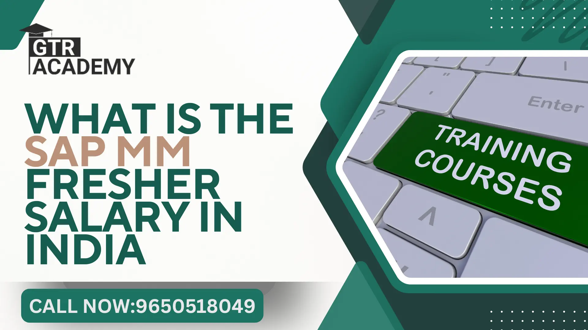 What is the SAP MM Fresher Salary in India