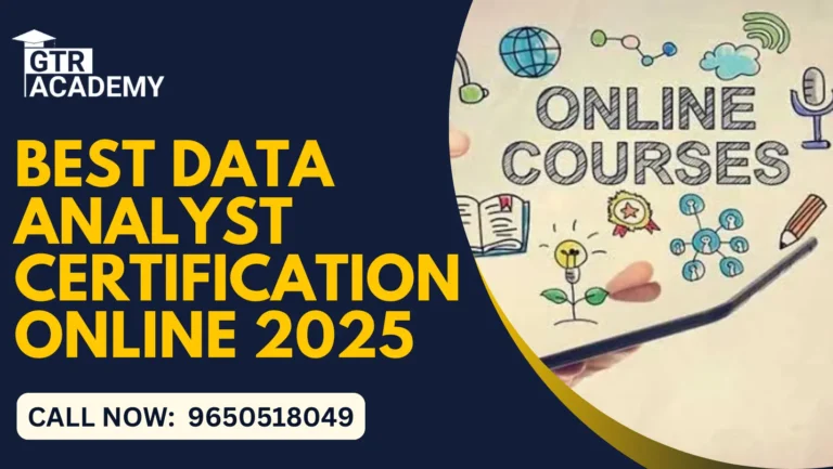 Data Analyst Certification Online