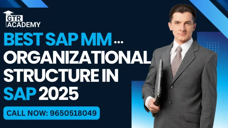 MM Organizational Structure in SAP