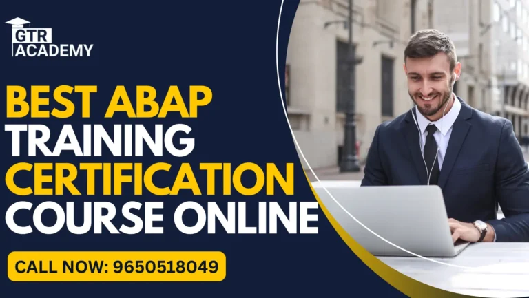 ABAP Training Certification Course Online