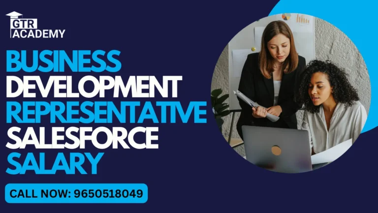 Business Development Representative Salesforce Salary in India