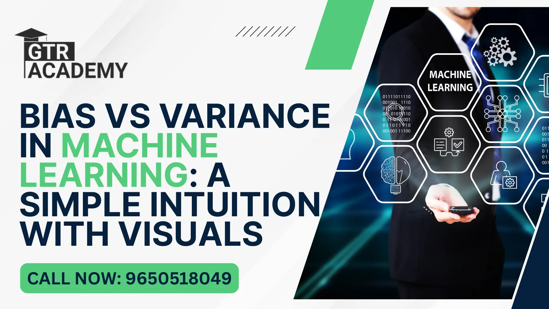 Bias vs Variance in Machine Learning: A Simple Intuition with Visuals