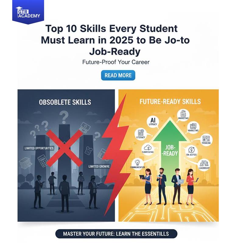 Top 10 Skills Every Student Must Learn in 2025 to Be Job-Ready 1 Top 10 Skills