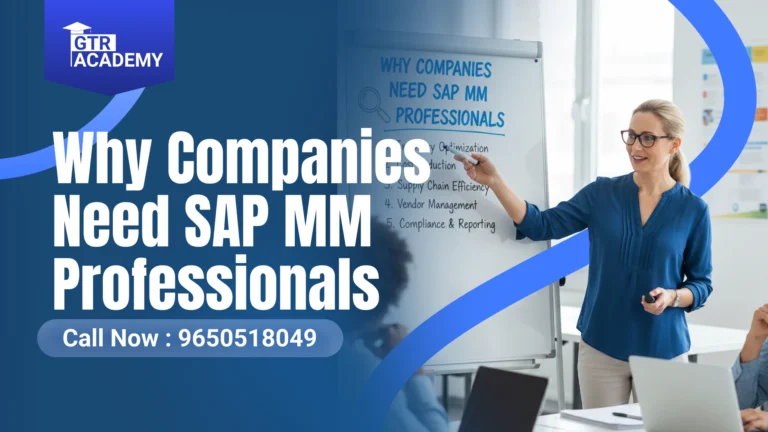 Companies Need SAP MM