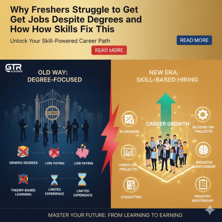 Why Freshers Struggle