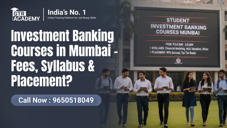 Investment Banking Courses in Mumbai