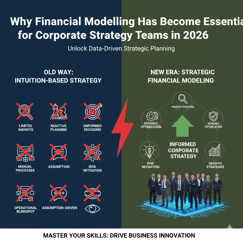 Why Financial Modelling Has Become Essential for Corporate Strategy Teams in 2026