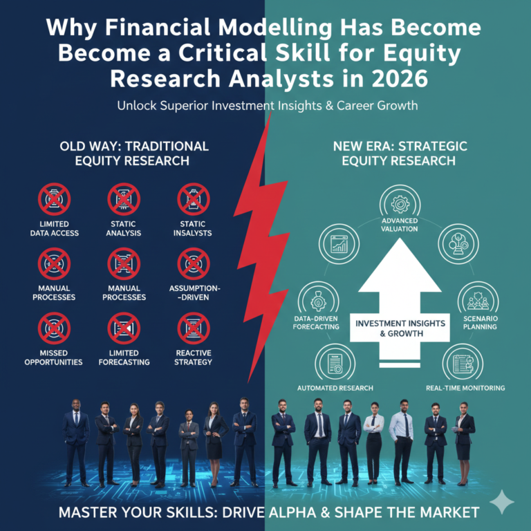 Why Financial Modelling Has Become a Critical Skill for Equity Research Analysts in 2026