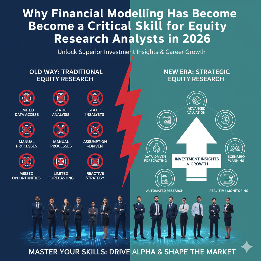 Why Financial Modelling Has Become a Critical Skill for Equity Research Analysts in 2026