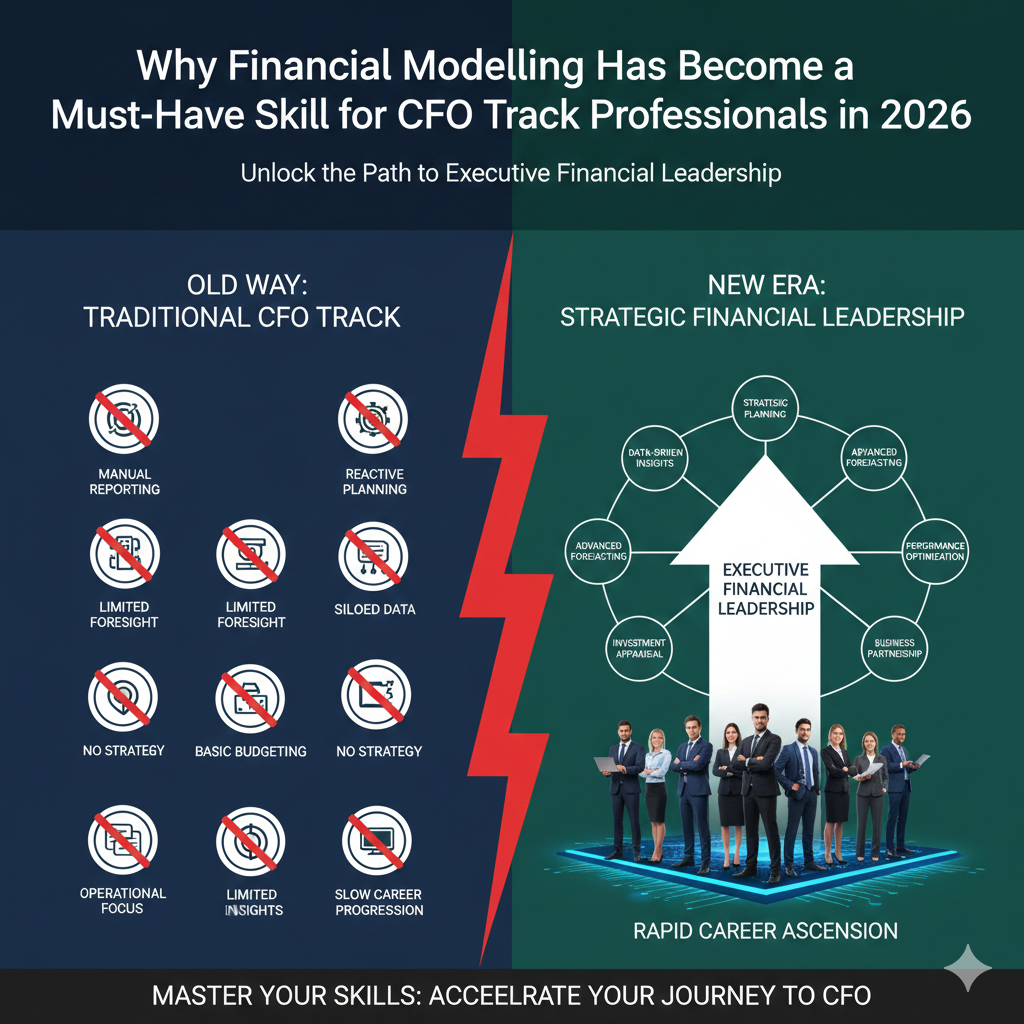 Why Financial Modelling Has Become a Must-Have Skill for CFO Track Professionals in 2026