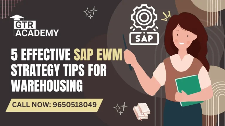 SAP EWM Strategy