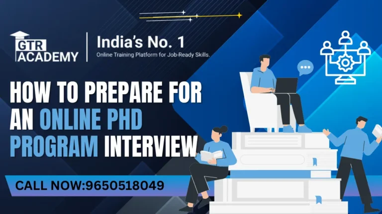 Online PhD Program