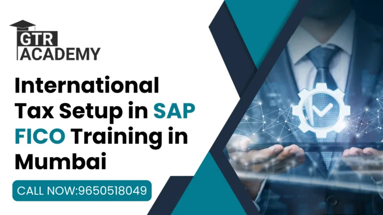 SAP FICO Training