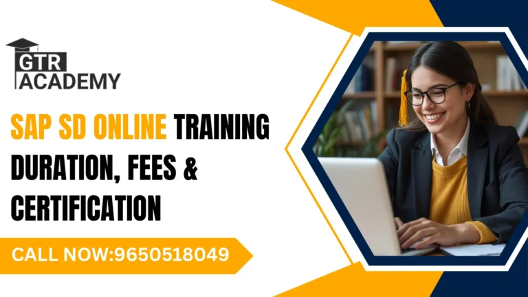 SAP SD Online Training