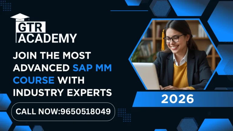 Advanced SAP MM Course