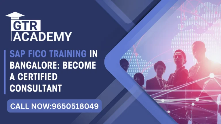 SAP FICO Training in Bangalore