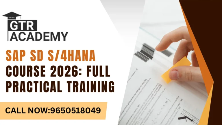 SAP SD S/4HANA Course