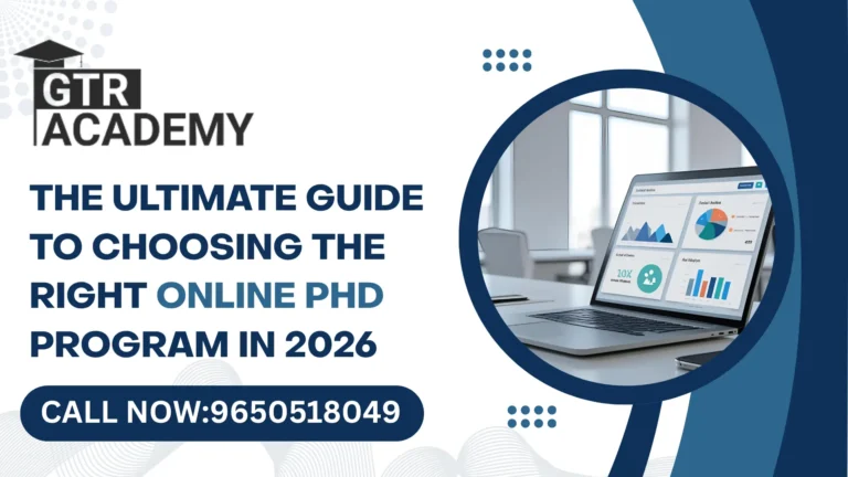 Online PhD Program