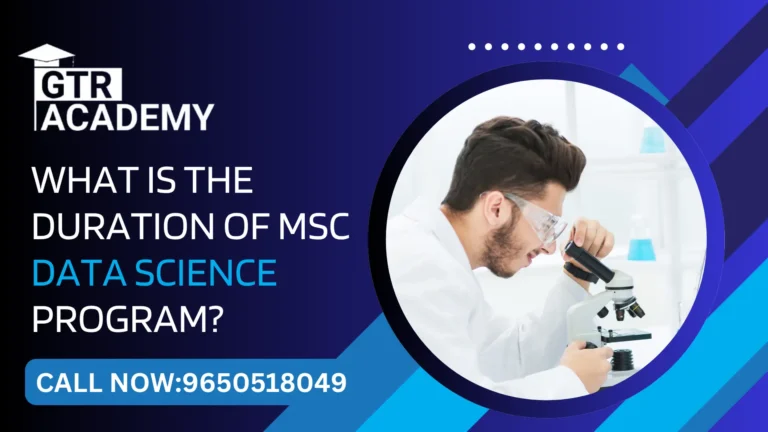 MSc Data Science Program