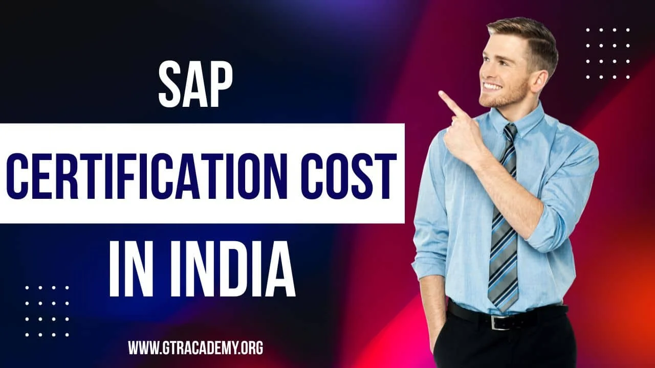 SAP Certification Cost in India