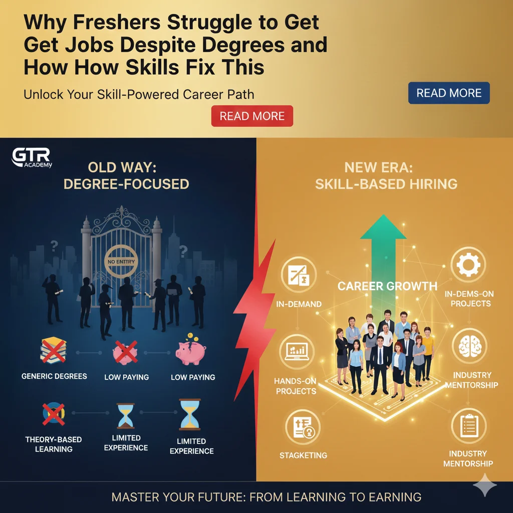 Why Freshers Struggle