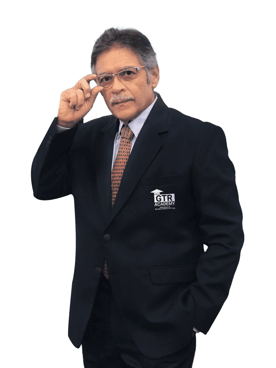 GTR Academy senior professional in formal attire